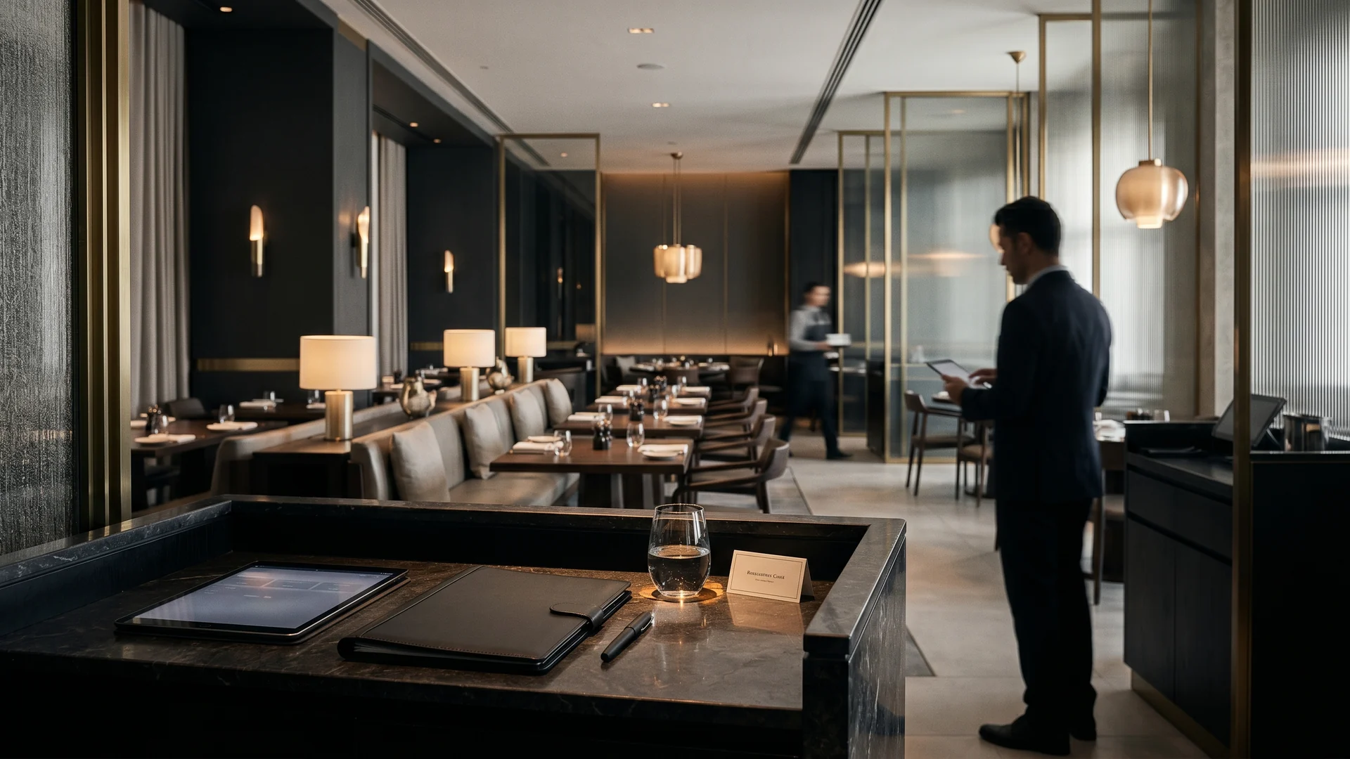 Premium hospitality business atmosphere for Khobar / Dammam.