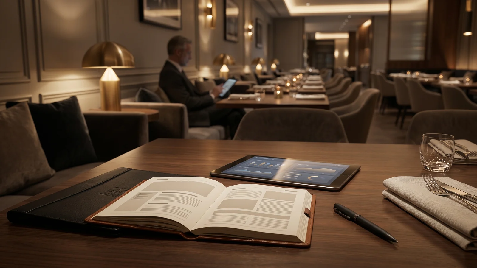 Editorial hospitality operations insight visual.