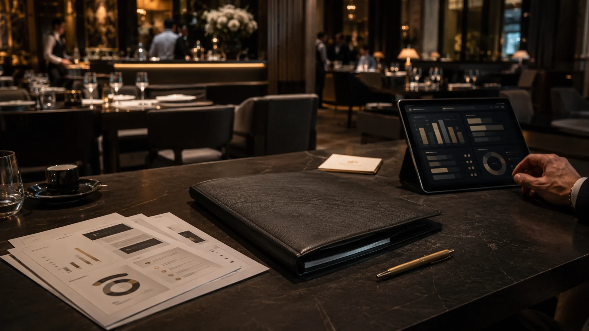 Hospitality diagnostic assessment report preview.